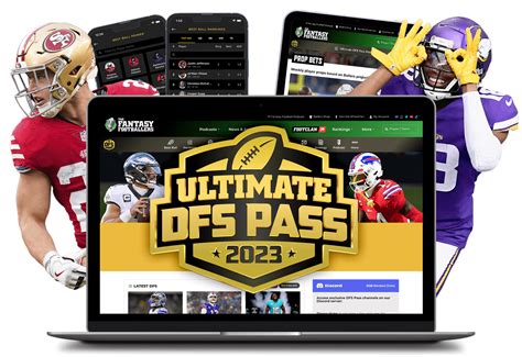 Fantasy footballers dfs pass - Plus stacking options, and player props for DFS Week 12! Welcome to “DFS and Sports Betting For The Rest of Us.” Take your DFS and Betting Fantasy Football game to the next level on DraftKings, FanDuel, and Underdog Fantasy. — Fantasy Football Podcast for November 24th, 2023. Get the 2023 DFS Pass! DFSpass.com. Connect with …